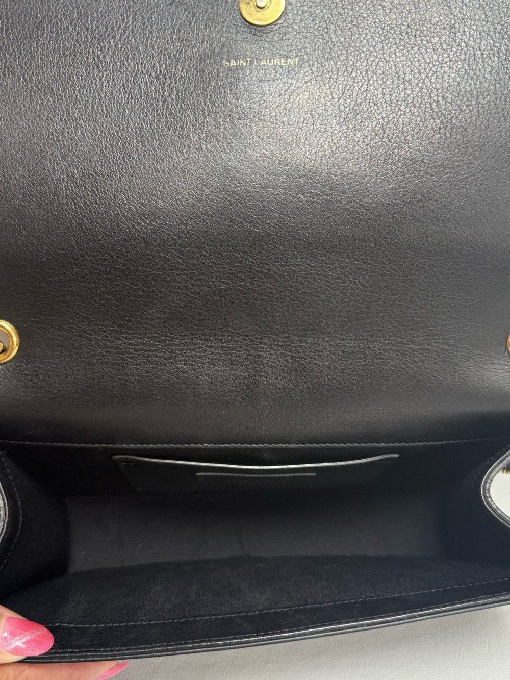 Saint Laurent Kate Cloud Star Patchwork Flap Bag - Picture 2 of 8